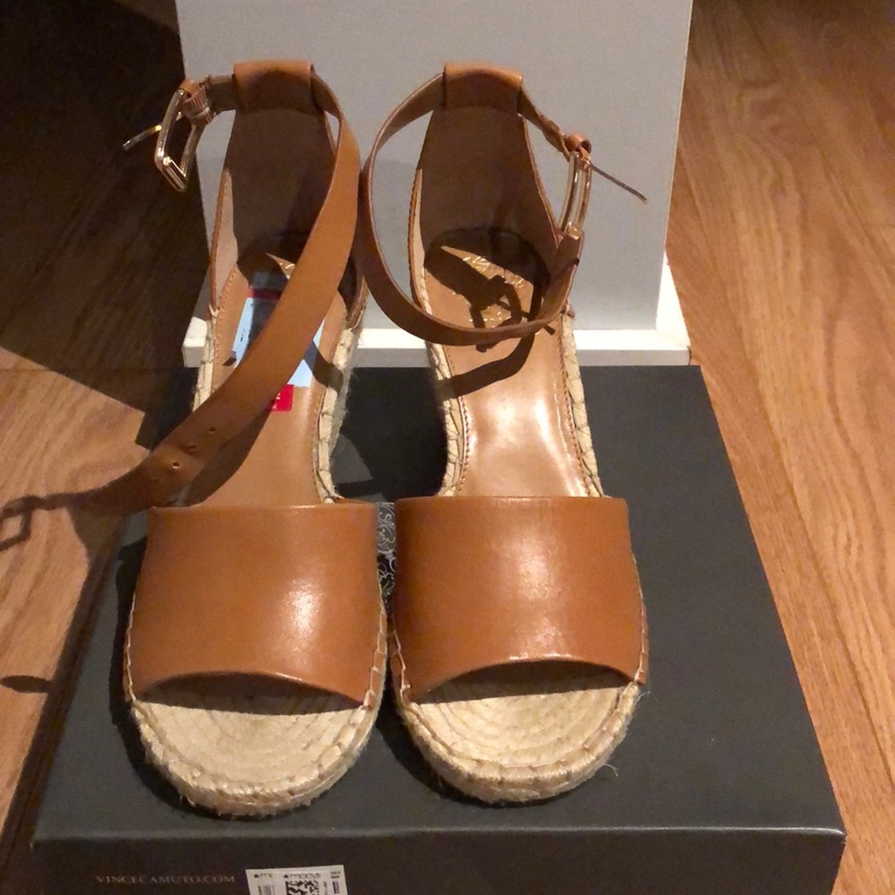 Brand New Vince Camuto wedge sandals.